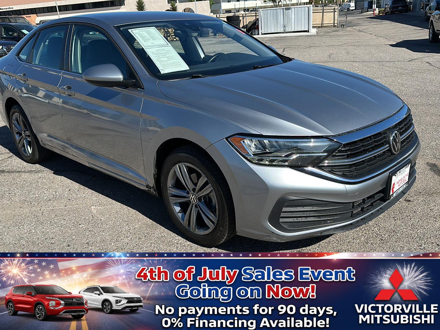 Pyrite Silver Metallic 2024 Volkswagen Jetta Sedan Front-Wheel Drive Automatic