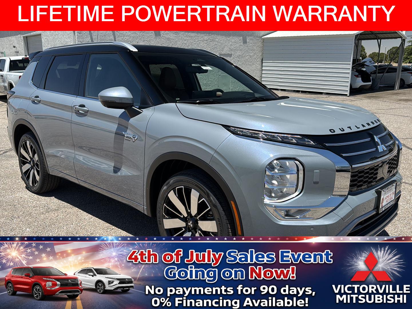 Moonstone Gray Metallic 2026 Mitsubishi Outlander Hybrid Plug-in SUV / Crossover Automatic