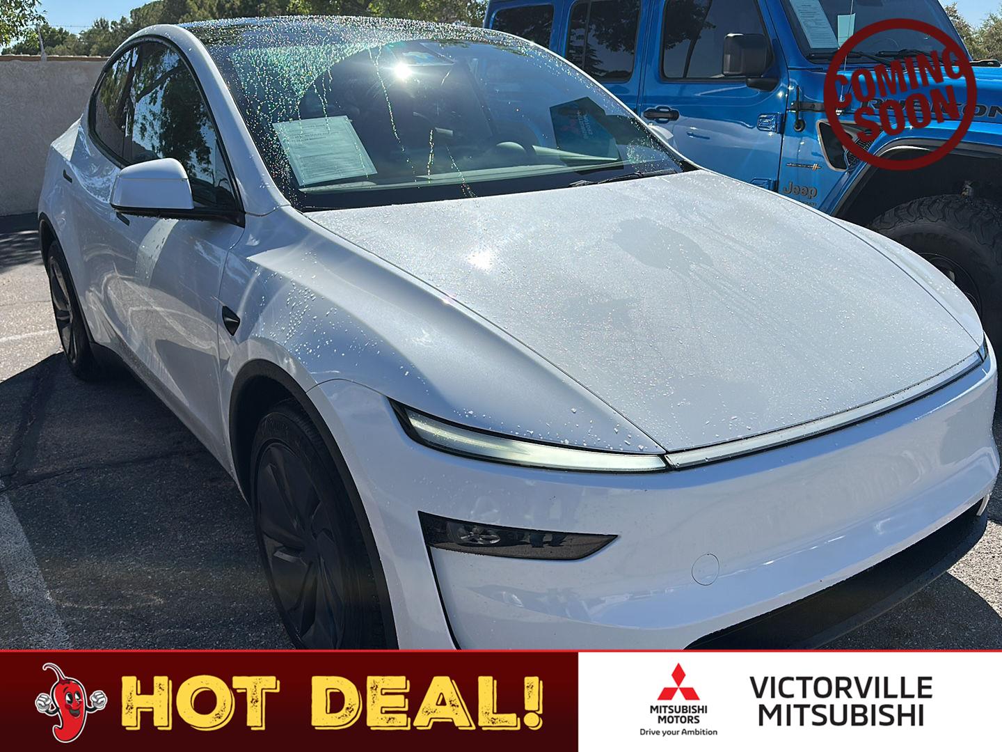 White 2026 Tesla Model Y