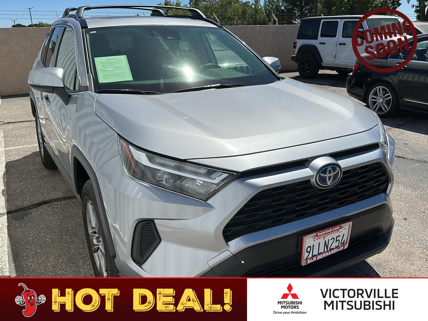 Silver Sky Metallic 2024 Toyota RAV4 Hybrid SUV / Crossover All-Wheel Drive Continuously Variable Transmission