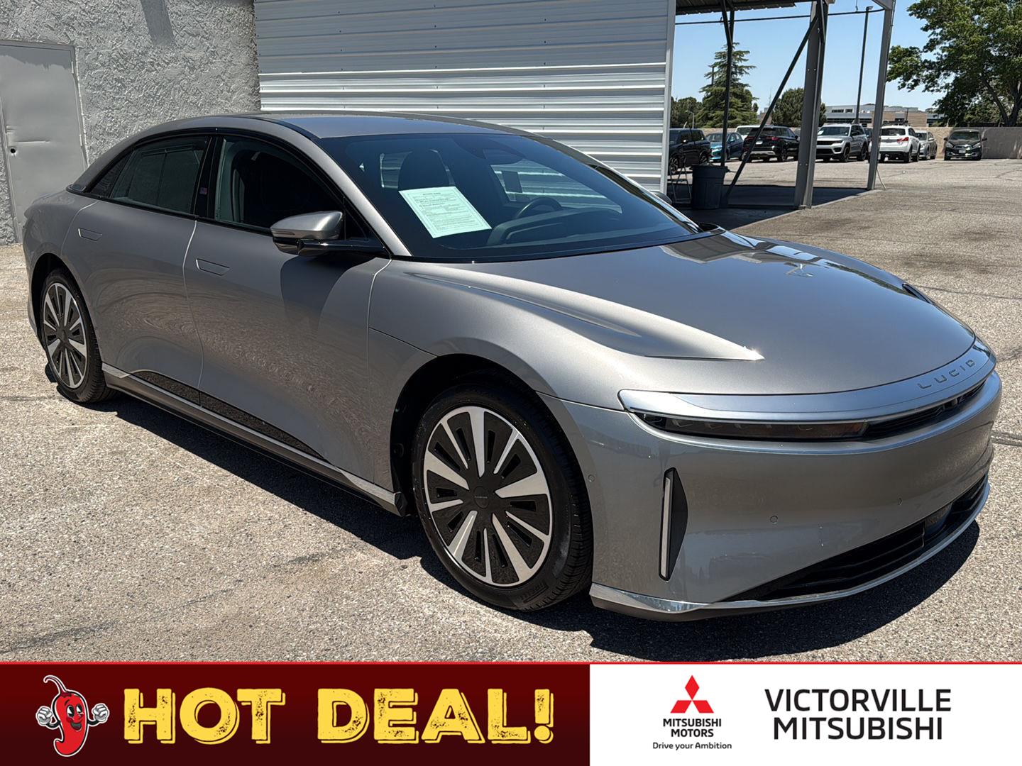 Cosmos Silver Metallic 2023 Lucid Air Sedan All-Wheel Drive Automatic