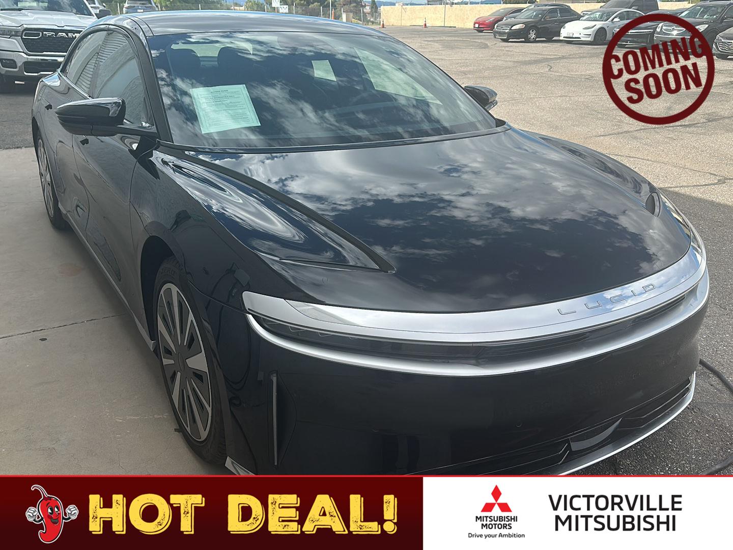 Infinite Black Metallic 2023 Lucid Air Sedan All-Wheel Drive Automatic