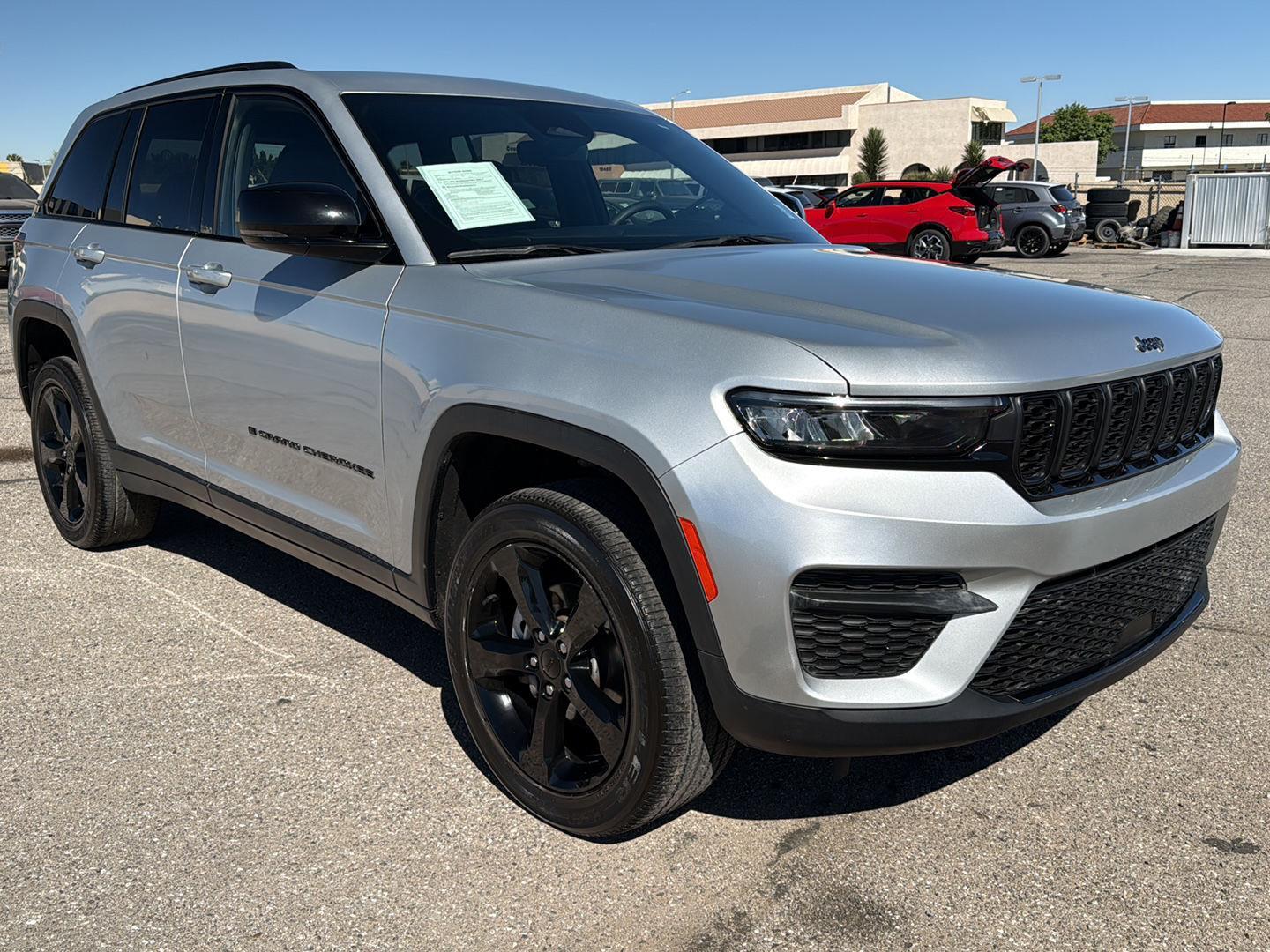 Silver Zynith 2023 Jeep Grand Cherokee SUV / Crossover Four-Wheel Drive 8-Speed Automatic