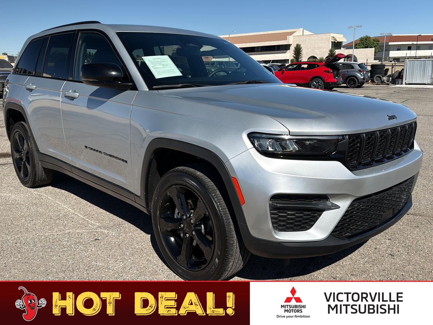 Silver Zynith 2023 Jeep Grand Cherokee SUV / Crossover Four-Wheel Drive 8-Speed Automatic