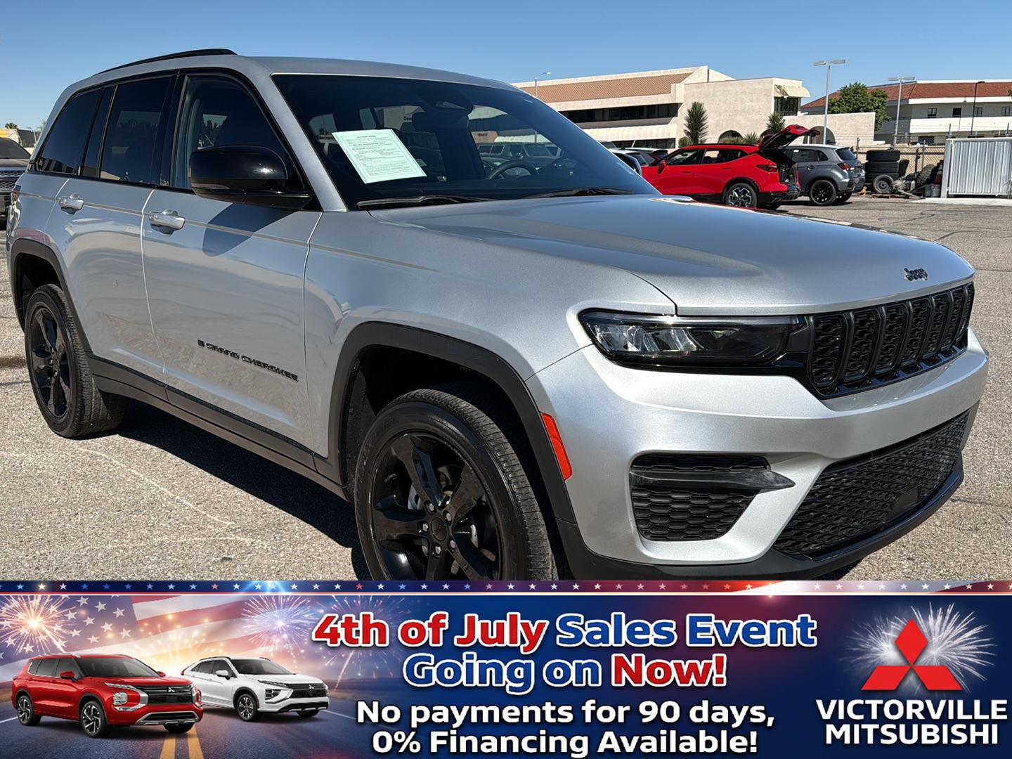 Silver Zynith 2023 Jeep Grand Cherokee SUV / Crossover Four-Wheel Drive 8-Speed Automatic
