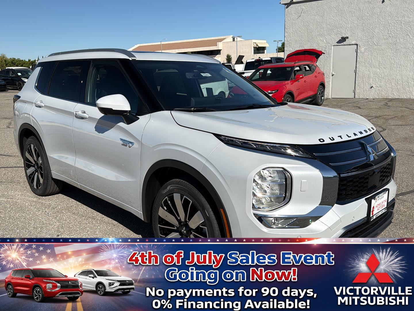 White Diamond 2026 Mitsubishi Outlander Hybrid Plug-in SUV / Crossover Automatic