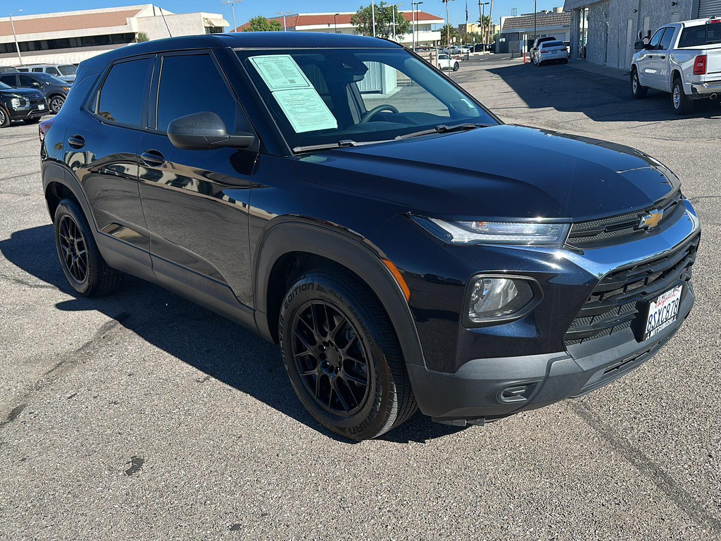 Midnight Blue Metallic 2021 Chevrolet Trailblazer SUV / Crossover Front-Wheel Drive Continuously Variable Transmission