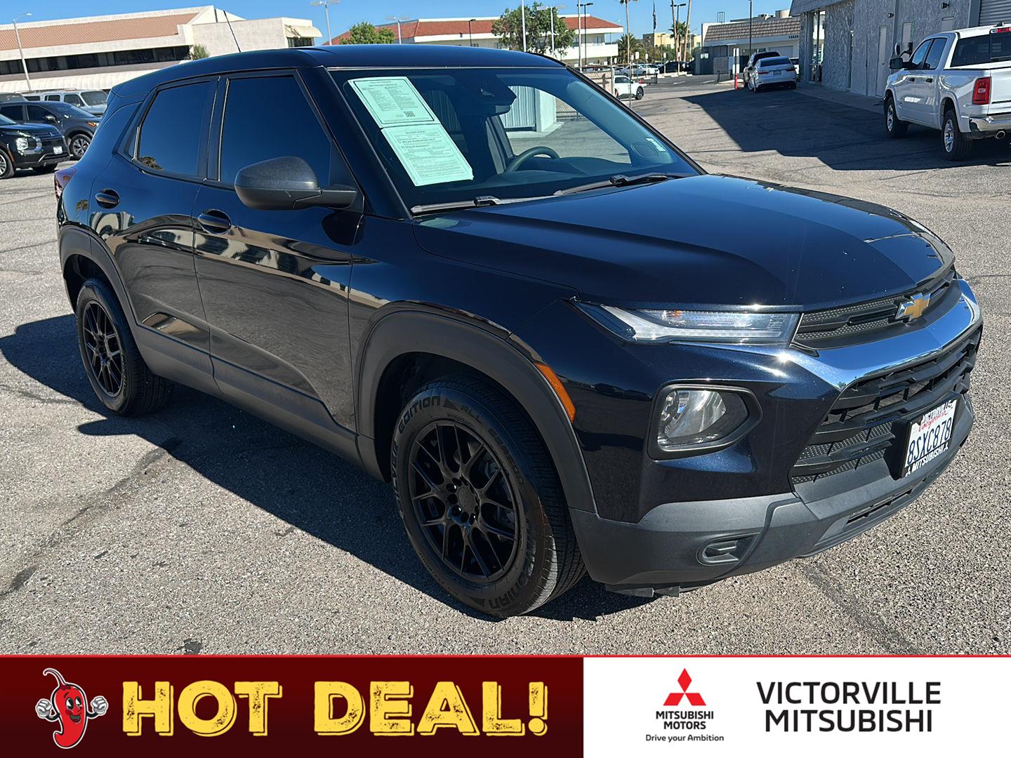 Midnight Blue Metallic 2021 Chevrolet Trailblazer SUV / Crossover Front-Wheel Drive Continuously Variable Transmission