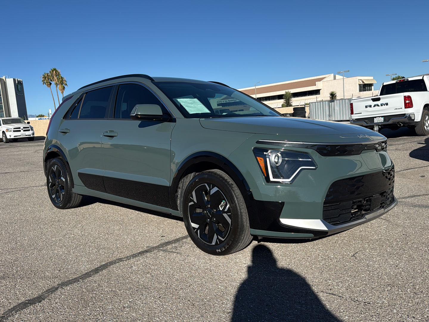Cityscape Green 2023 Kia Niro EV SUV / Crossover Front-Wheel Drive 1-Speed Dual Clutch
