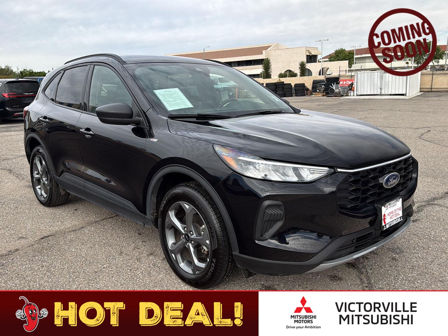 Agate Black 2025 Ford Escape SUV / Crossover All-Wheel Drive 8-Speed Automatic