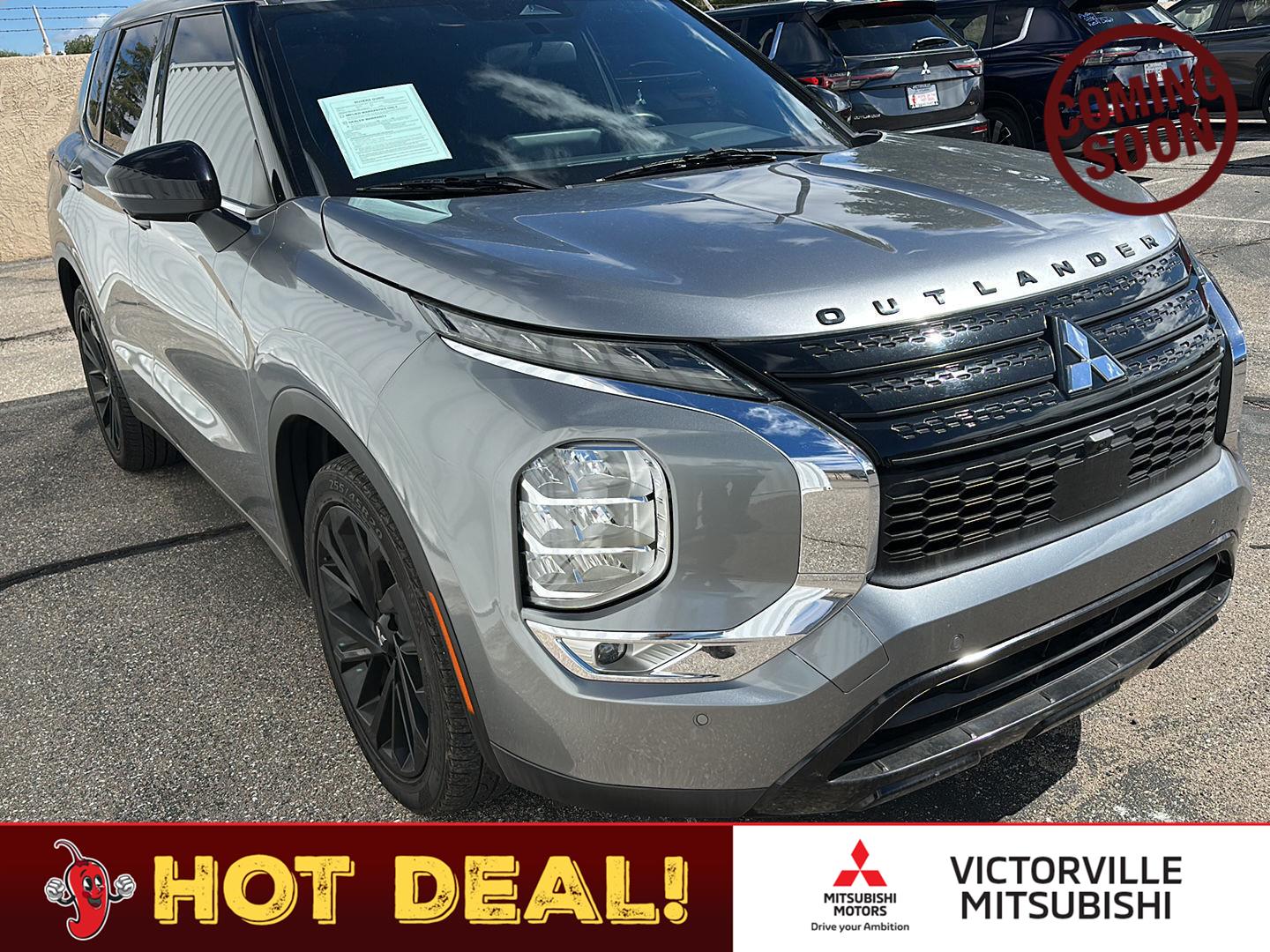 Mercury Gray Metallic 2023 Mitsubishi Outlander SUV / Crossover Front-Wheel Drive Continuously Variable Transmission