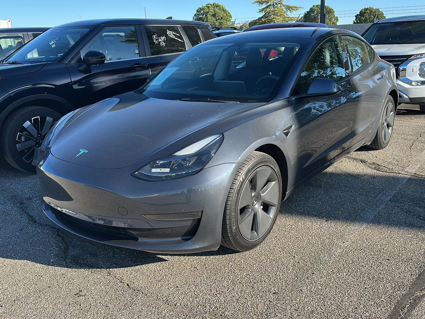 Used 2023 Tesla Model 3 Base with VIN 5YJ3E1EA8PF411129 for sale in Victorville, CA