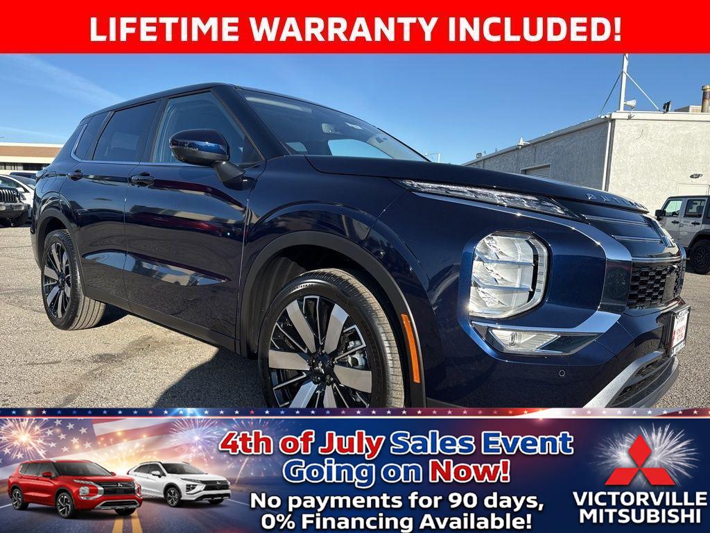 Cosmic Blue Metallic 2026 Mitsubishi Outlander SUV / Crossover Front-Wheel Drive Continuously Variable Transmission
