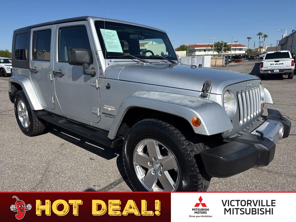 Bright Silver Metallic 2008 Jeep Wrangler Unlimited Sahara 4WD SUV / Crossover Four-Wheel Drive 4-Speed Automatic