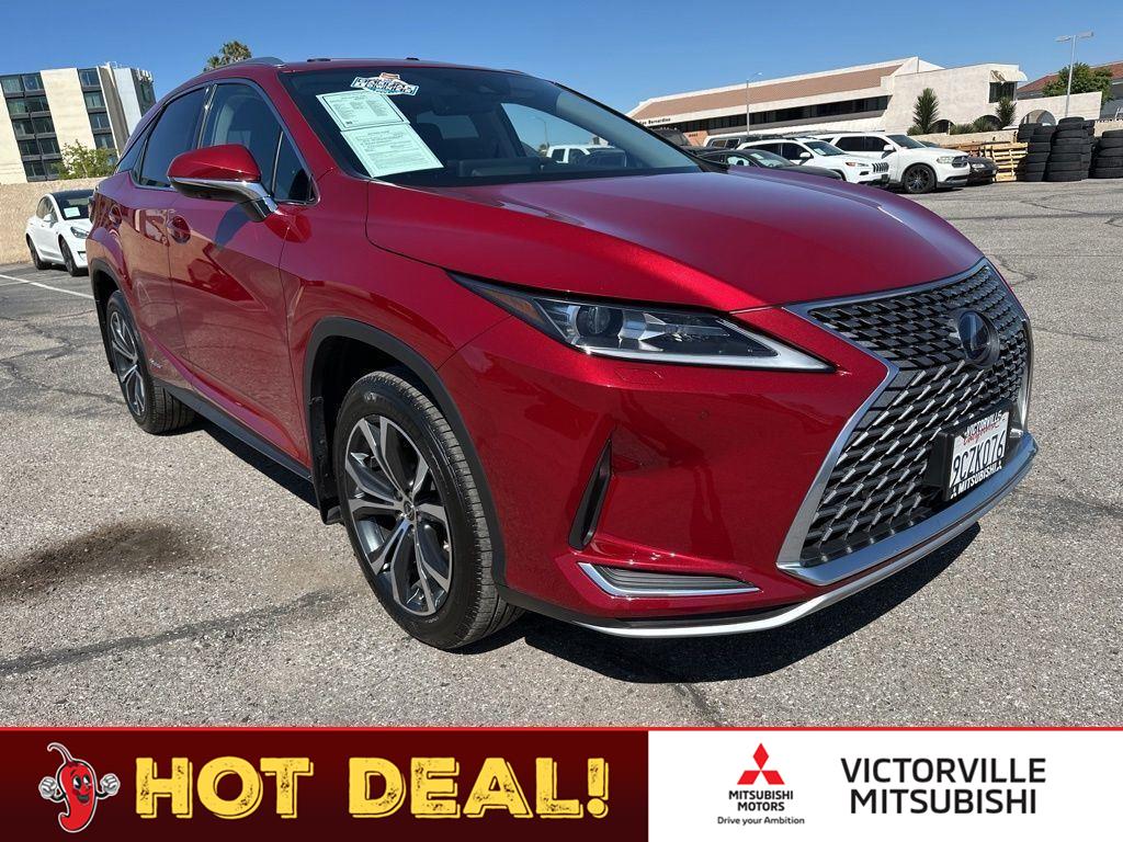 Matador Red Mica 2022 Lexus RX Hybrid SUV / Crossover All-Wheel Drive Continuously Variable Transmission