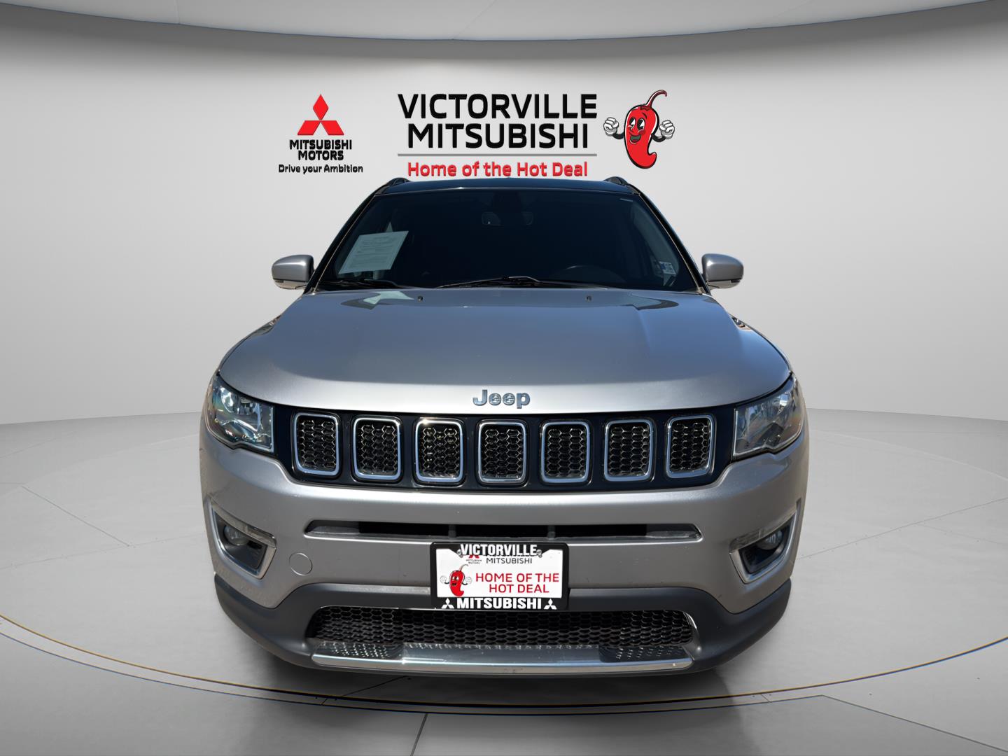 Used 2018 Jeep Compass Limited with VIN 3C4NJCCBXJT489660 for sale in Victorville, CA