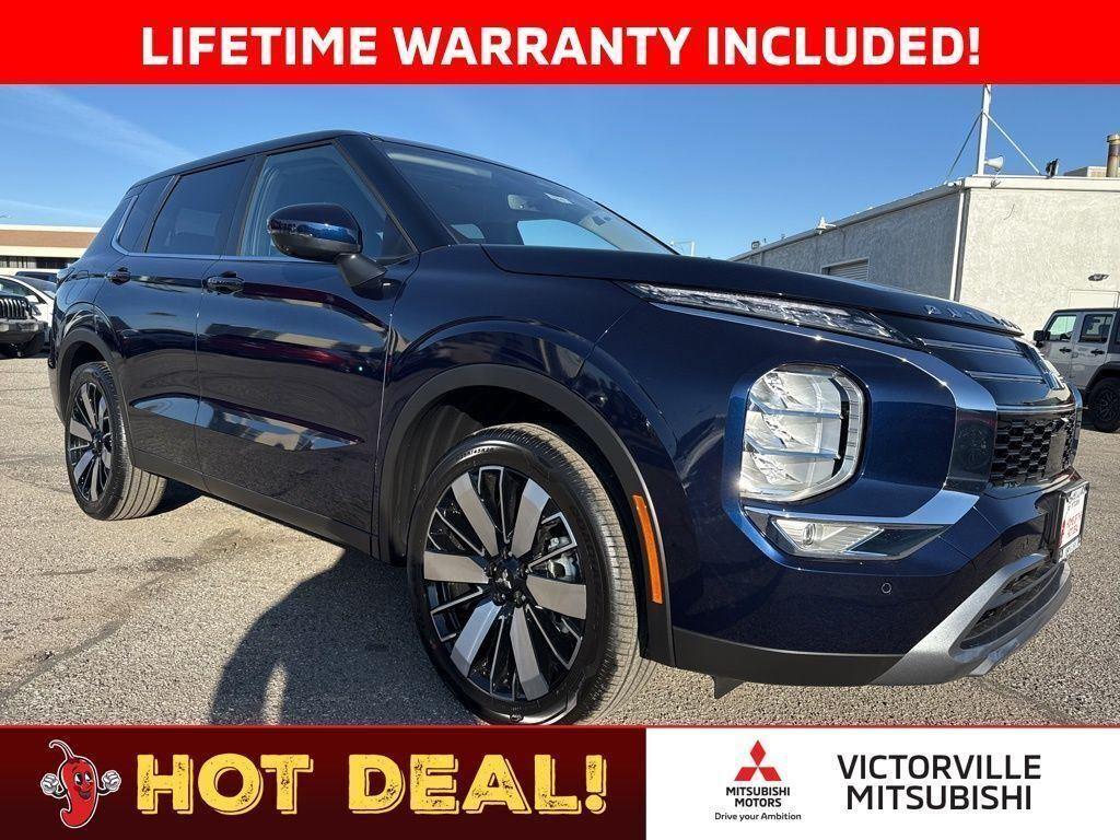 Cosmic Blue Metallic 2026 Mitsubishi Outlander SUV / Crossover Front-Wheel Drive Continuously Variable Transmission
