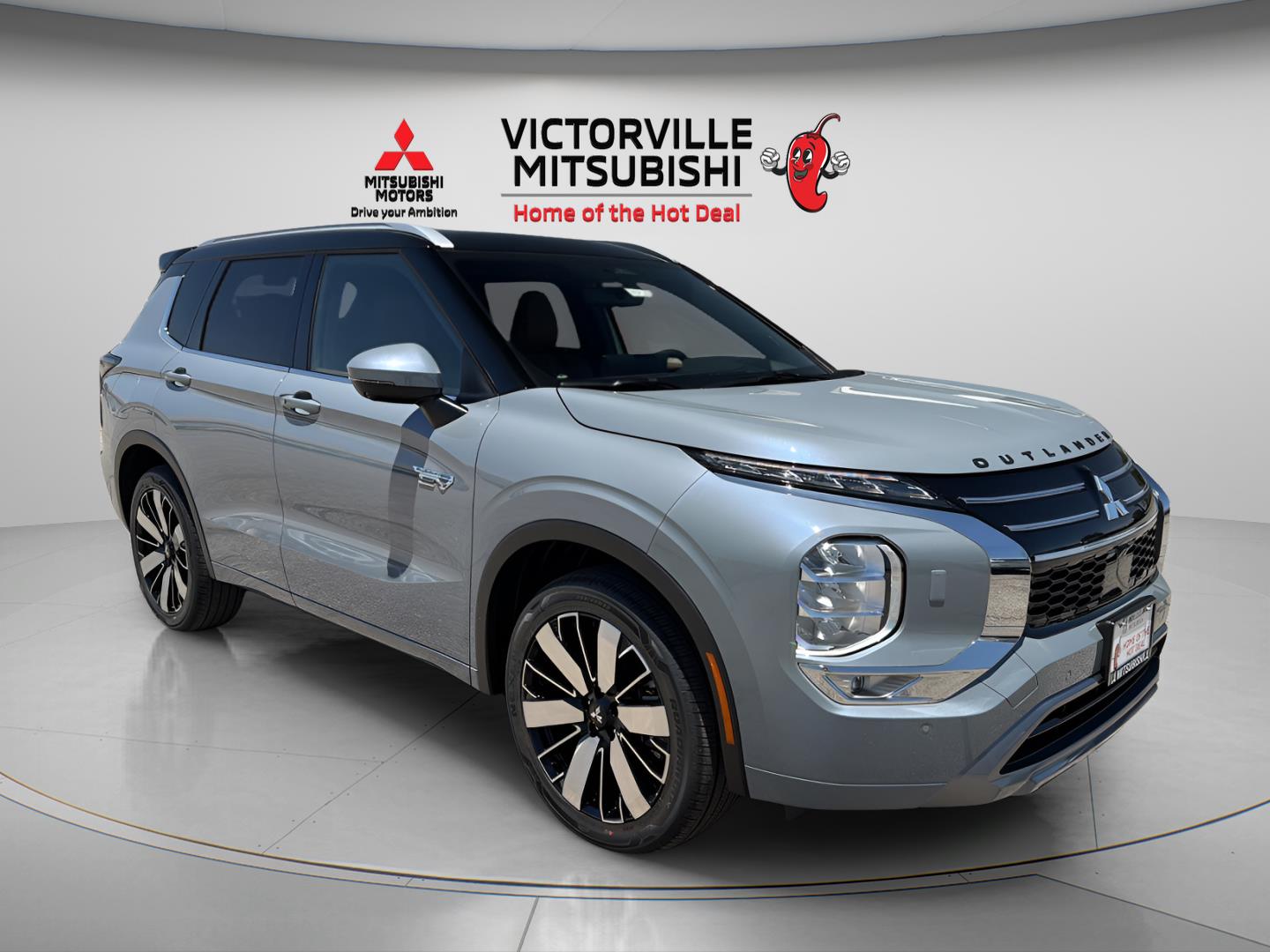 Moonstone Gray Metallic 2026 Mitsubishi Outlander Hybrid Plug-in SUV / Crossover Automatic