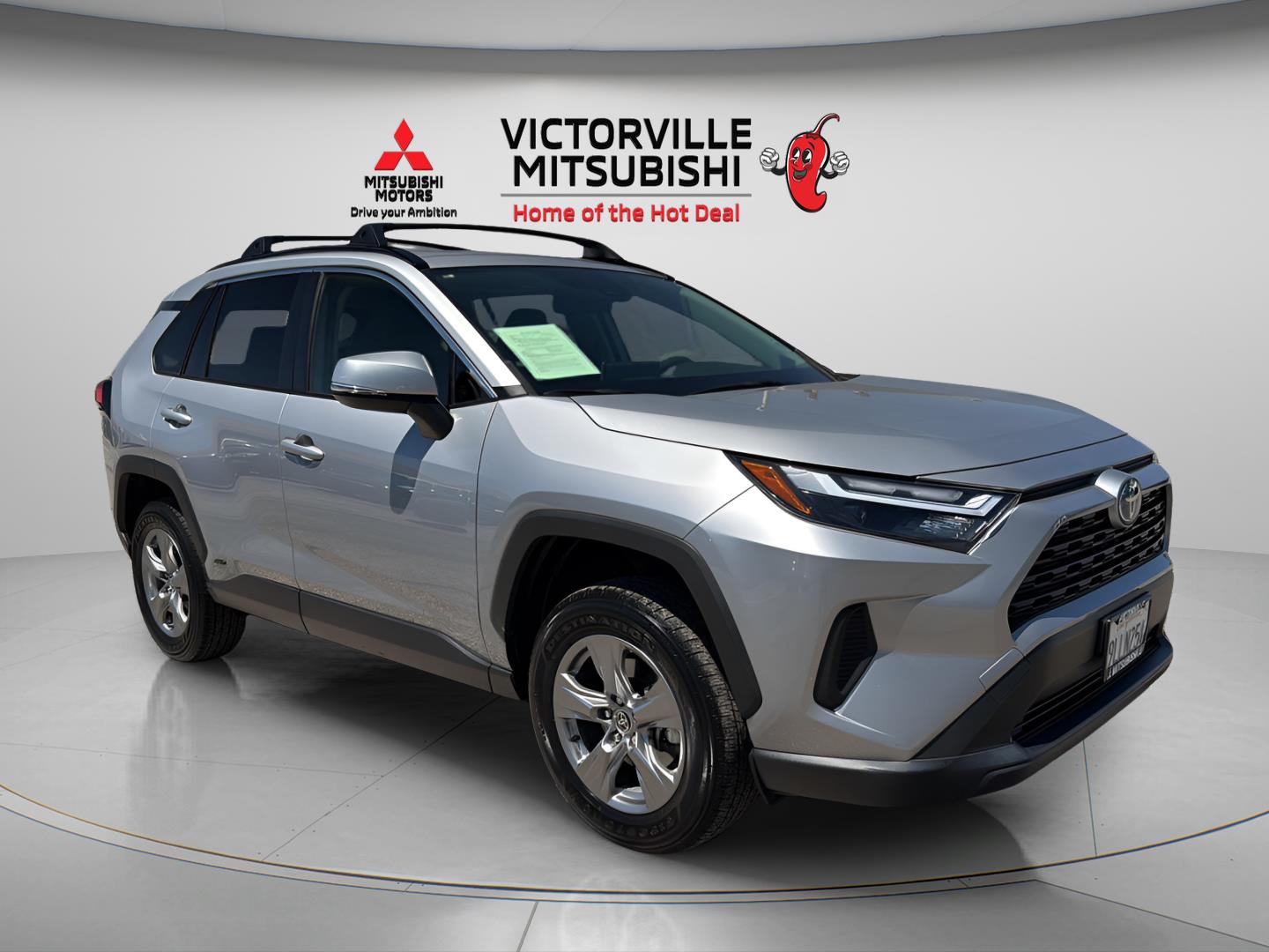 Silver Sky Metallic 2024 Toyota RAV4 Hybrid SUV / Crossover All-Wheel Drive Continuously Variable Transmission