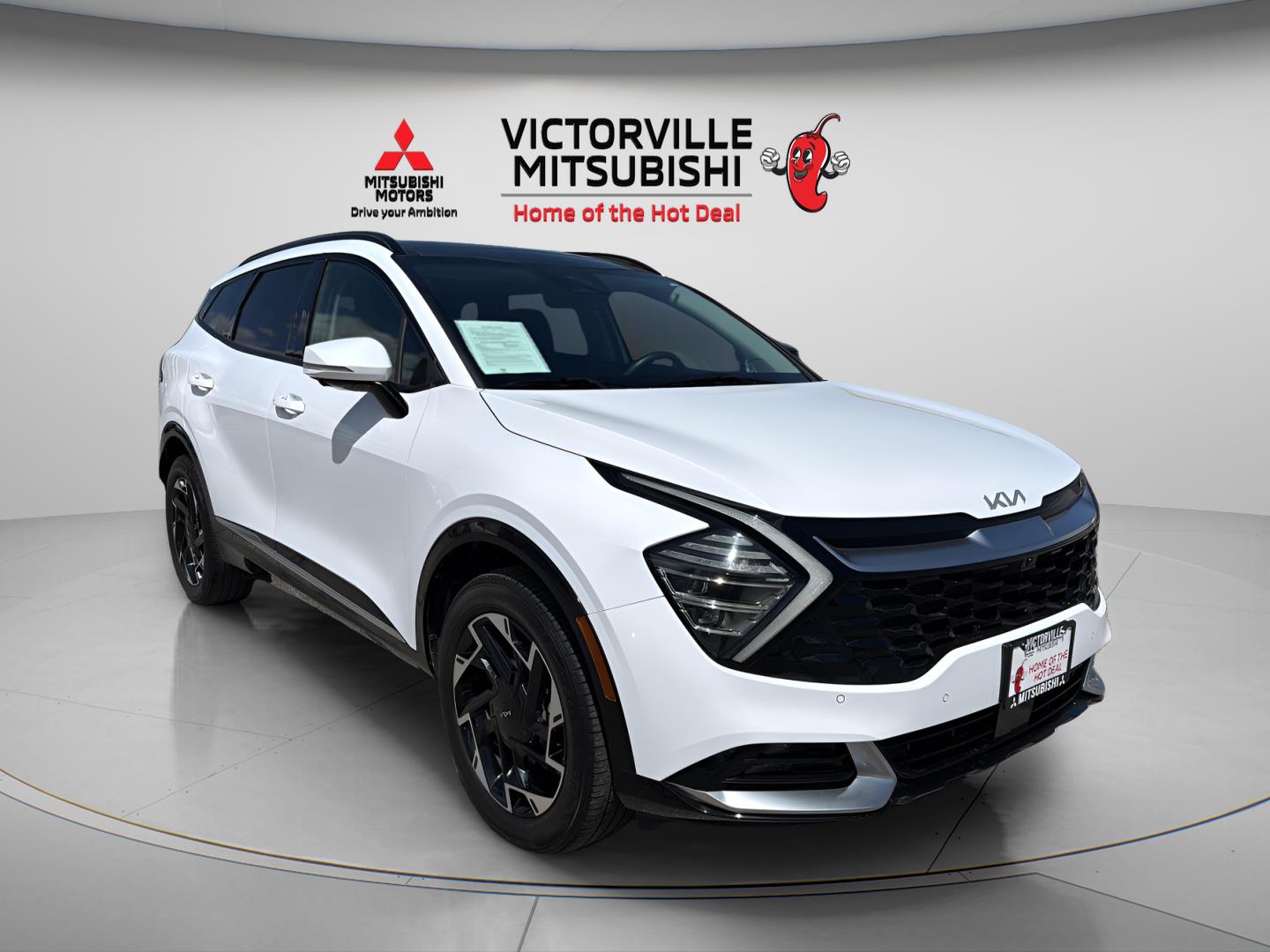 Glacial White Pearl 2023 Kia Sportage SUV / Crossover All-Wheel Drive Automatic