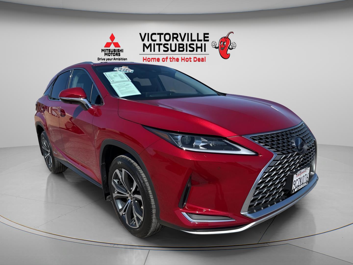 Matador Red Mica 2022 Lexus RX Hybrid SUV / Crossover All-Wheel Drive Continuously Variable Transmission