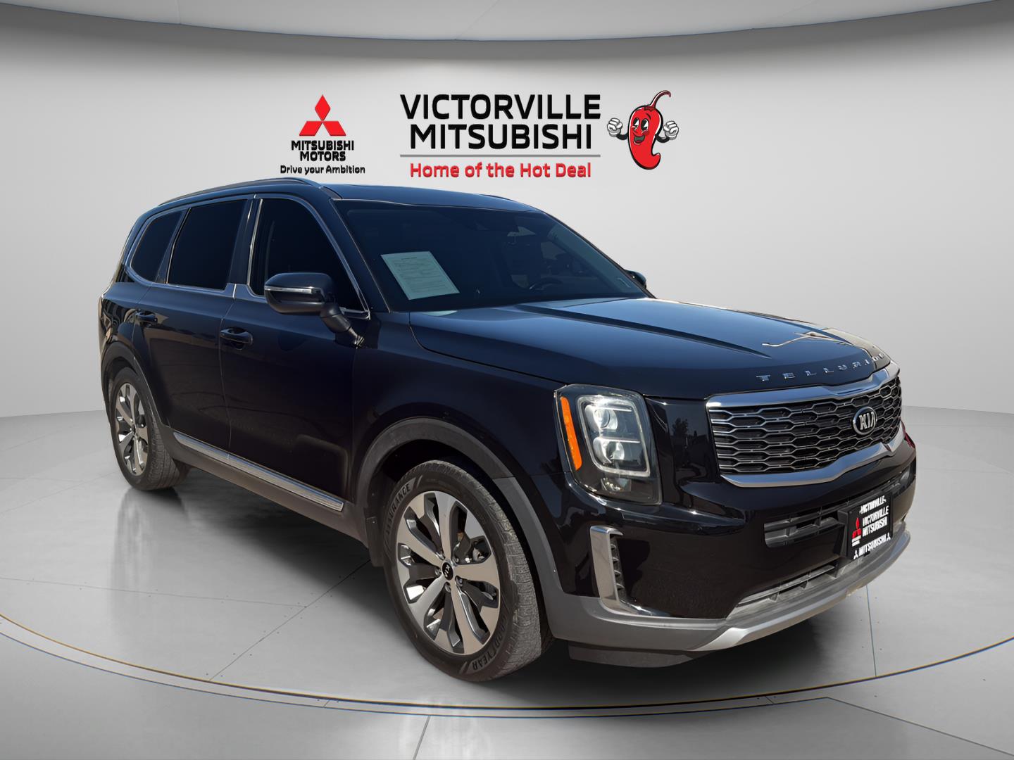 Ebony Black 2021 Kia Telluride SUV / Crossover Front-Wheel Drive 8-Speed Automatic