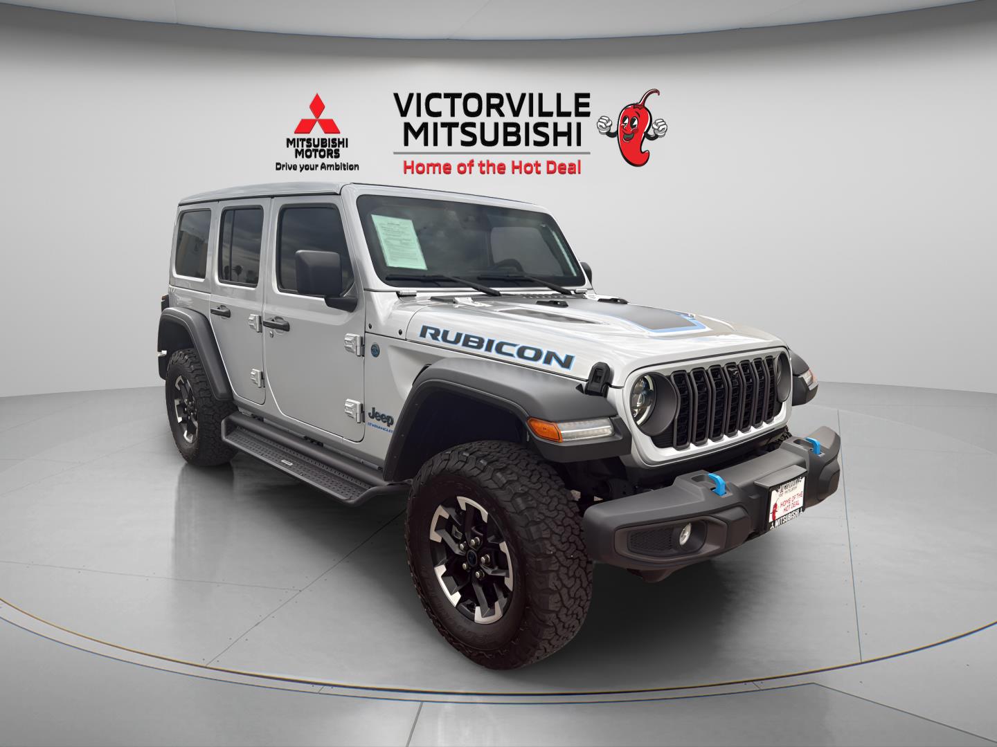 Silver Zynith Clearcoat 2024 Jeep Wrangler 4xe SUV / Crossover Four-Wheel Drive 8-Speed Automatic