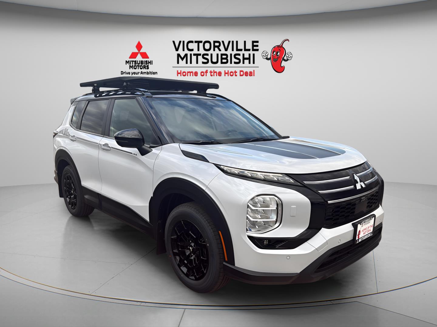 White Diamond 2026 Mitsubishi Outlander SUV / Crossover All-Wheel Drive Continuously Variable Transmission