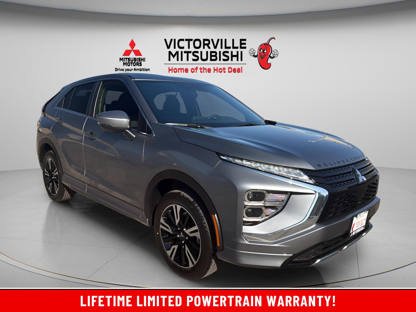 Mercury Gray Metallic 2026 Mitsubishi Eclipse Cross SUV / Crossover All-Wheel Drive Continuously Variable Transmission