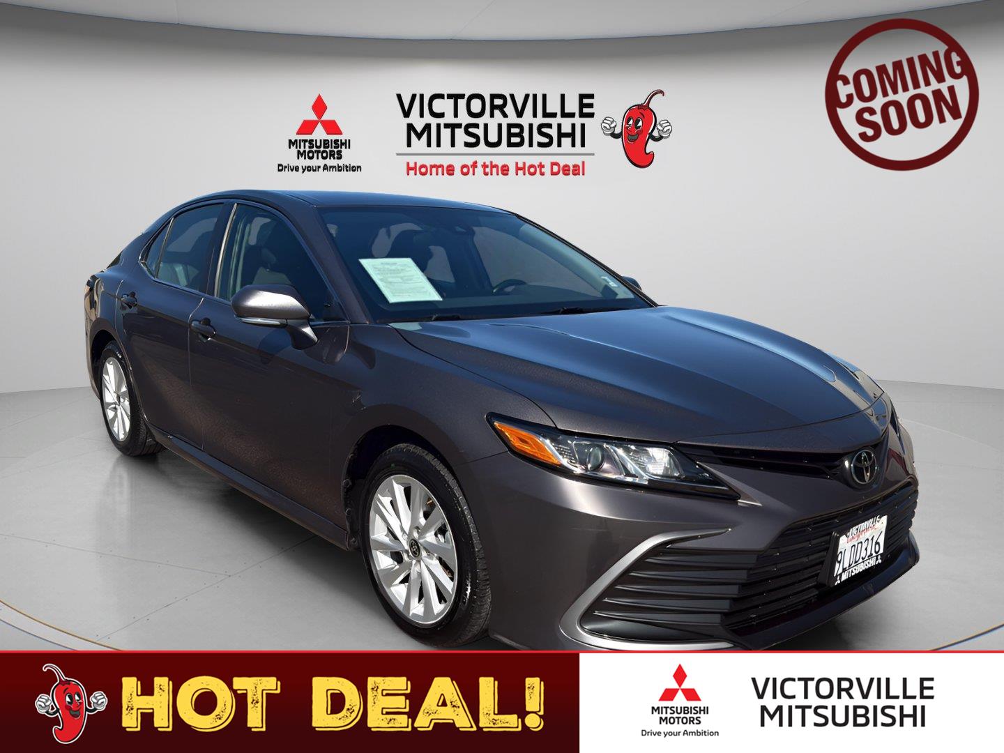 Predawn Gray Mica 2024 Toyota Camry Sedan Front-Wheel Drive 8-Speed Automatic