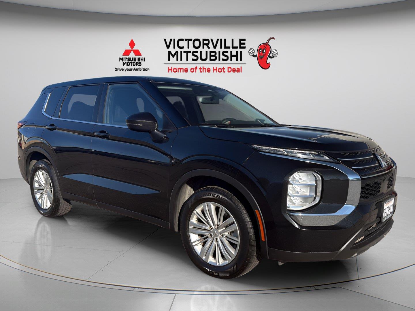Black Diamond 2023 Mitsubishi Outlander SUV / Crossover Front-Wheel Drive Continuously Variable Transmission