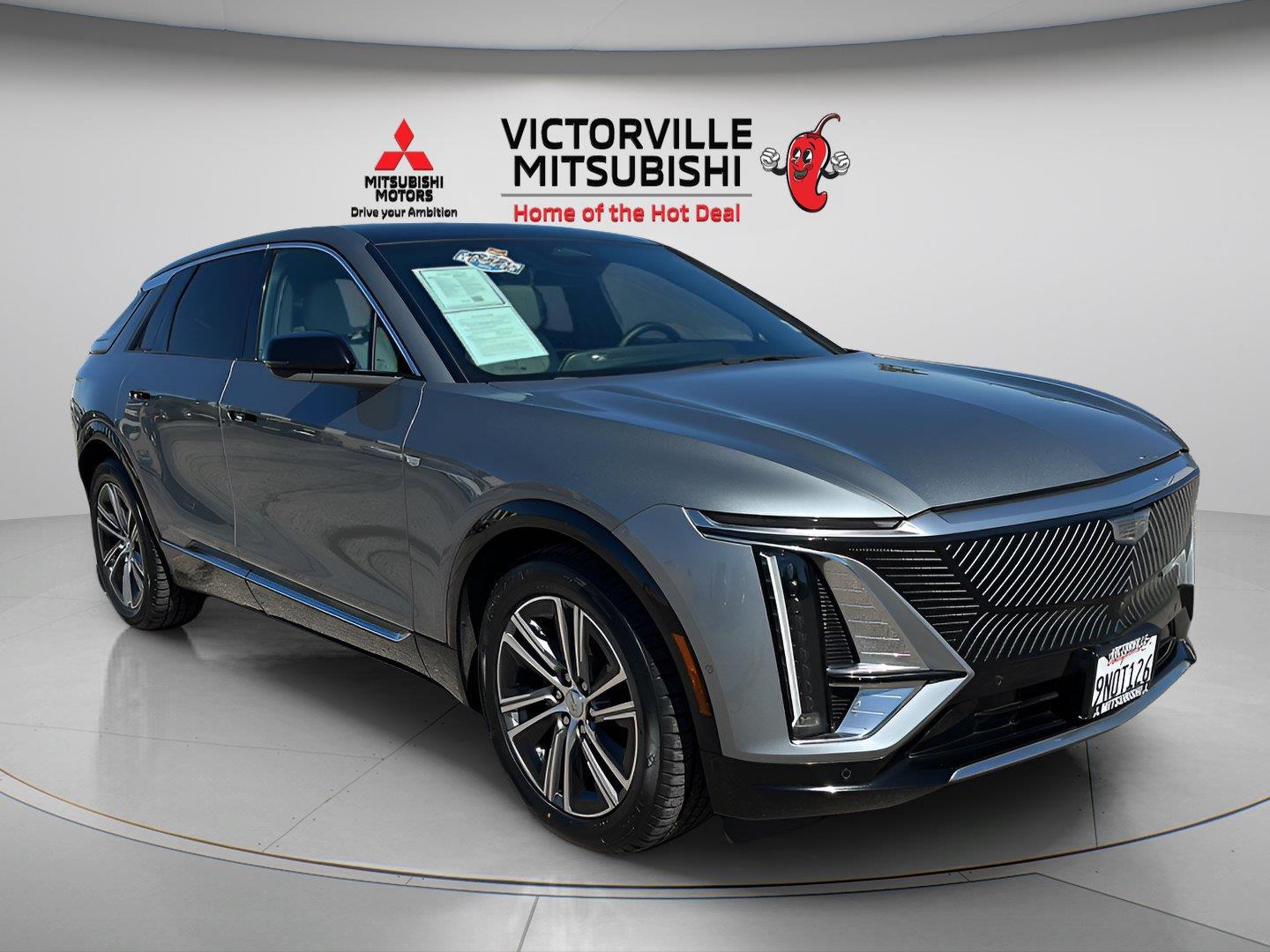 Argent Silver Metallic 2024 Cadillac LYRIQ SUV / Crossover All-Wheel Drive Automatic