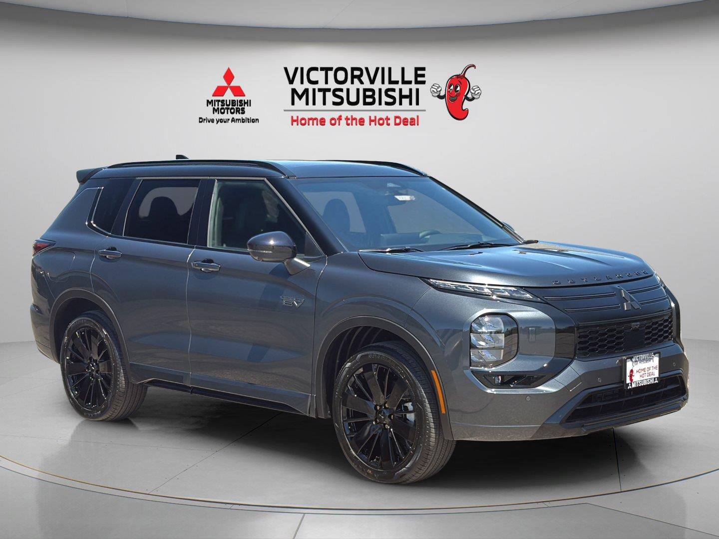 Graphite Gray 2026 Mitsubishi Outlander Hybrid Plug-in SUV / Crossover All-Wheel Drive Automatic