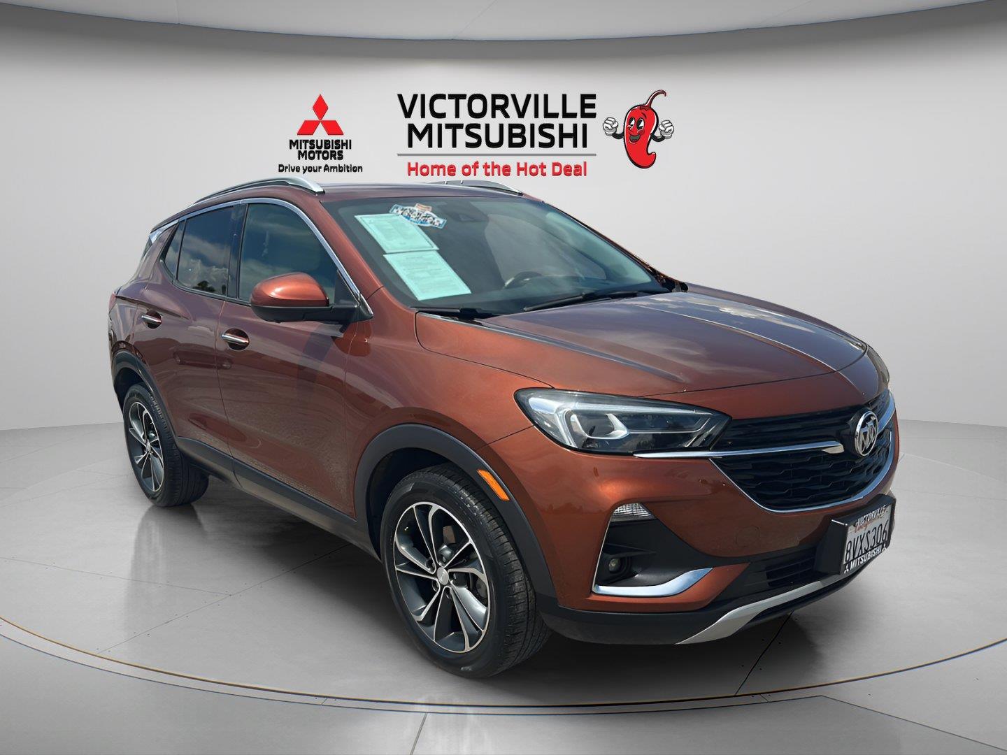 Burnished Bronze Metallic 2021 Buick Encore GX SUV / Crossover Front-Wheel Drive Continuously Variable Transmission