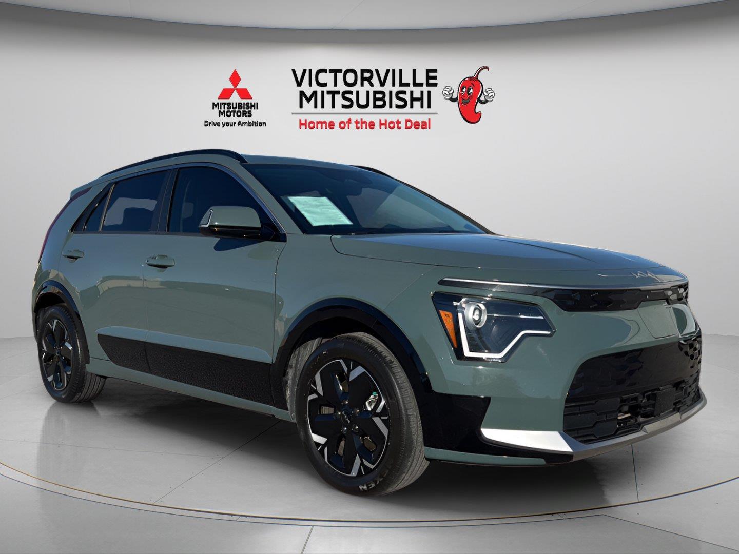 Cityscape Green 2023 Kia Niro EV SUV / Crossover Front-Wheel Drive 1-Speed Dual Clutch
