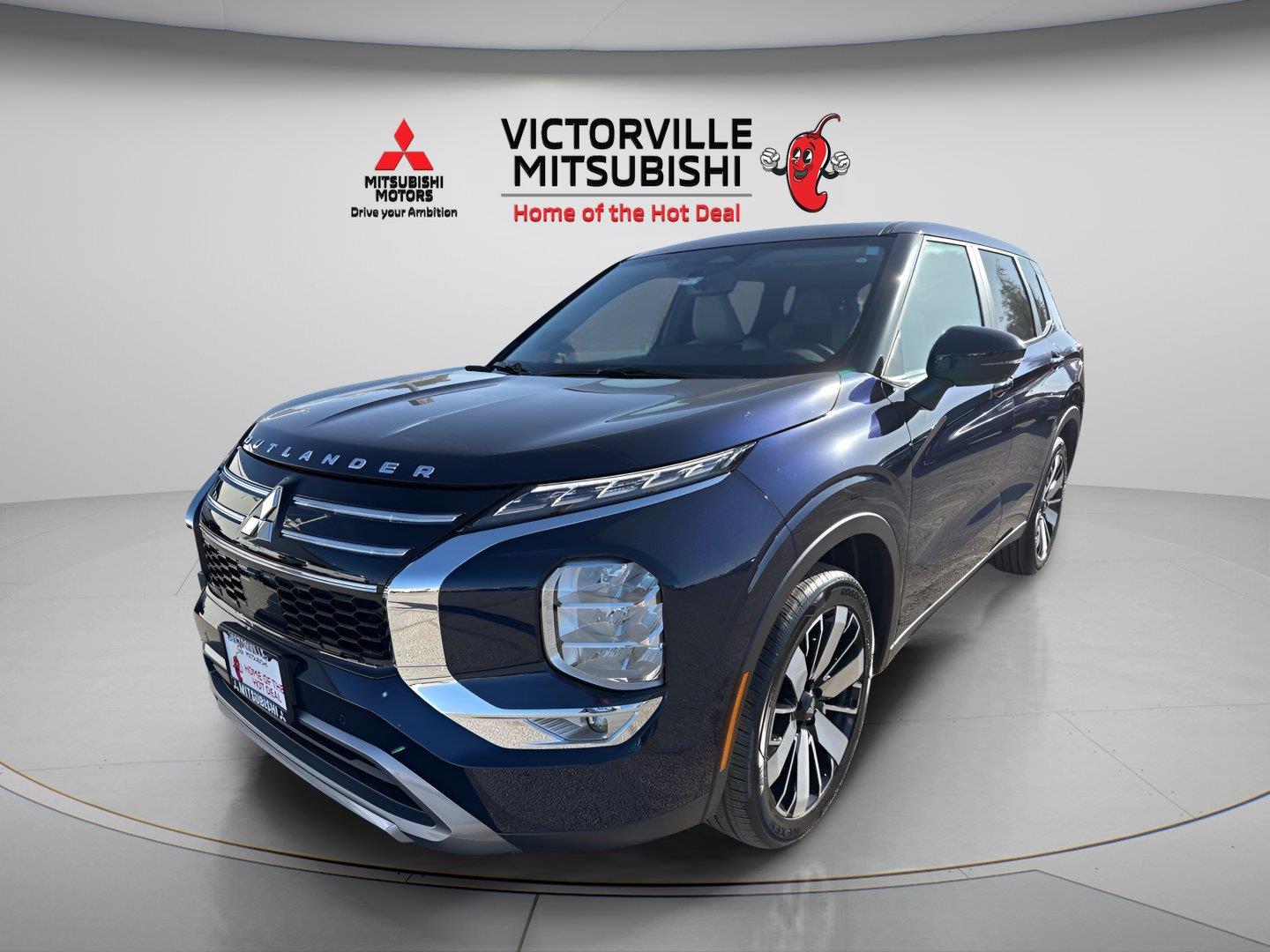 Cosmic Blue Metallic 2026 Mitsubishi Outlander SUV / Crossover Front-Wheel Drive Continuously Variable Transmission