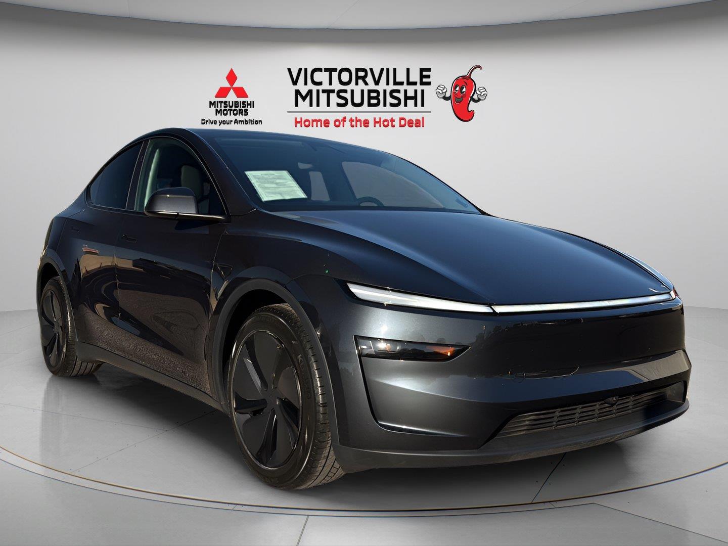 Gray (Stealth Grey) 2026 Tesla Model Y   