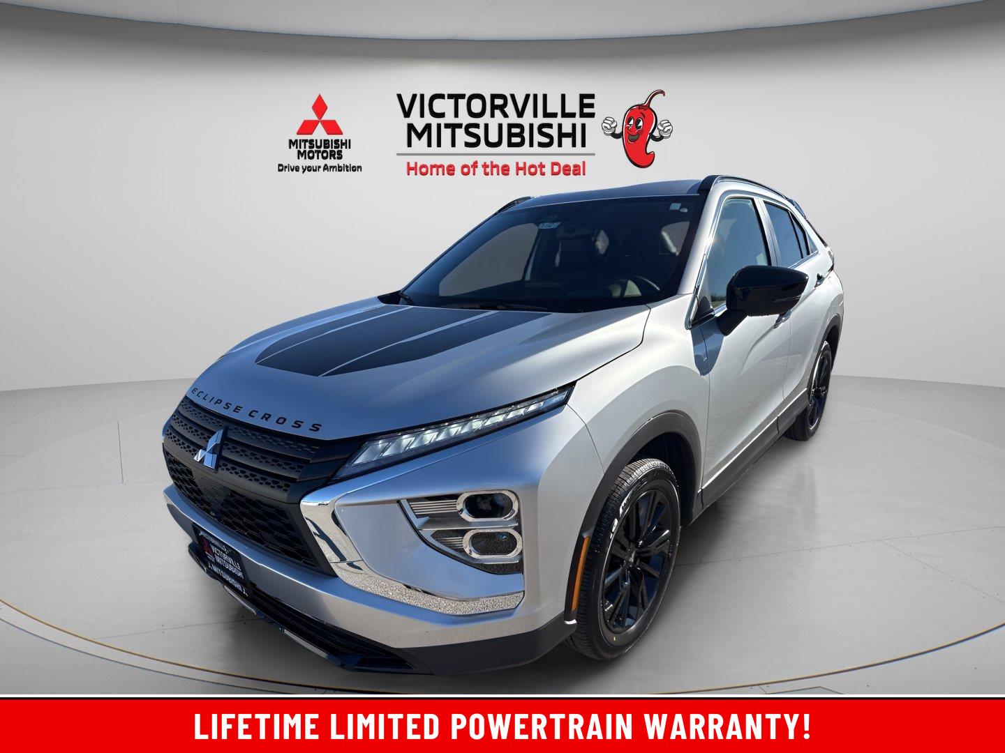 Alloy Silver Metallic 2026 Mitsubishi Eclipse Cross SUV / Crossover All-Wheel Drive Continuously Variable Transmission