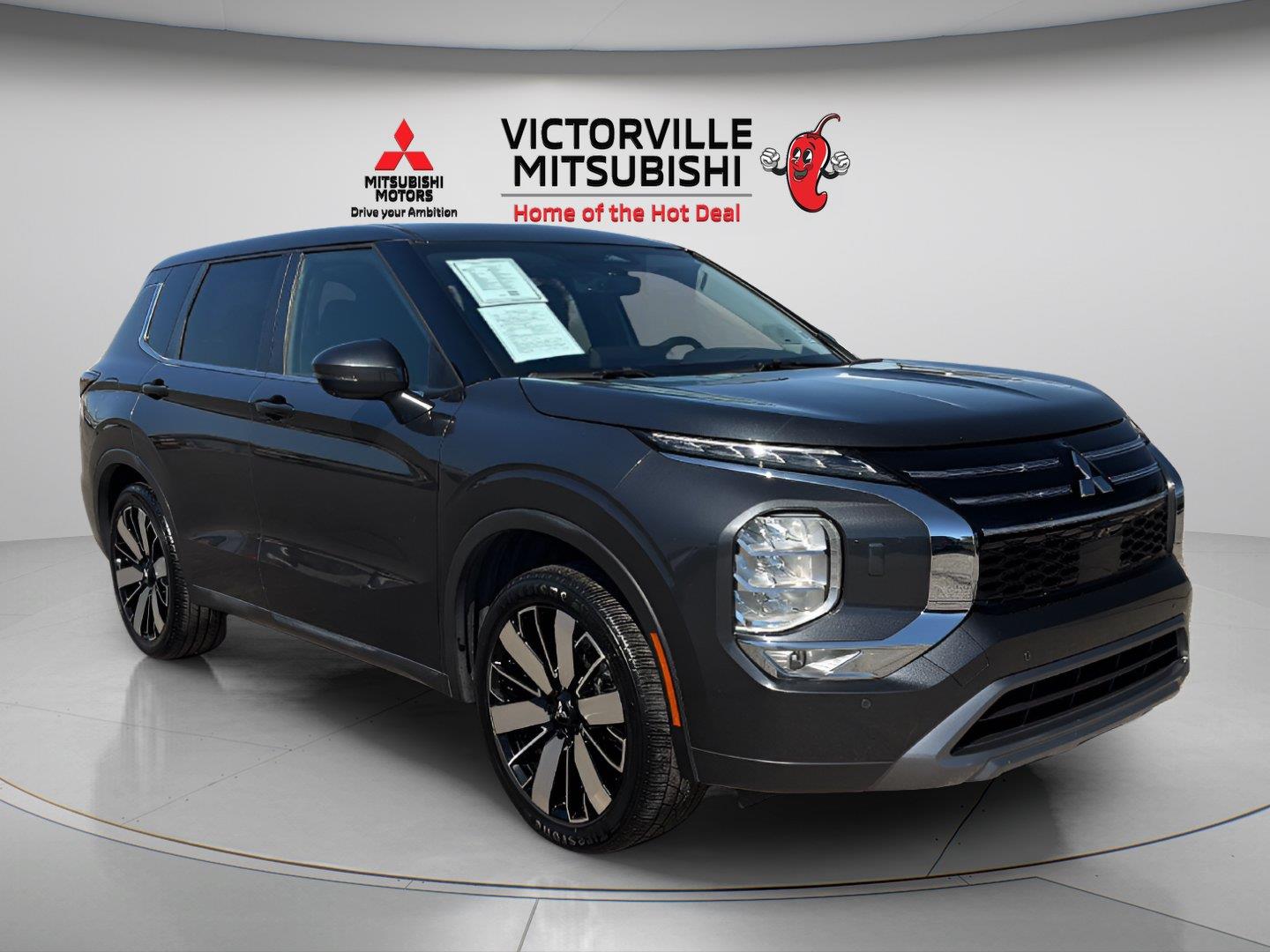 Cosmic Blue Metallic 2025 Mitsubishi Outlander SUV / Crossover Front-Wheel Drive Continuously Variable Transmission