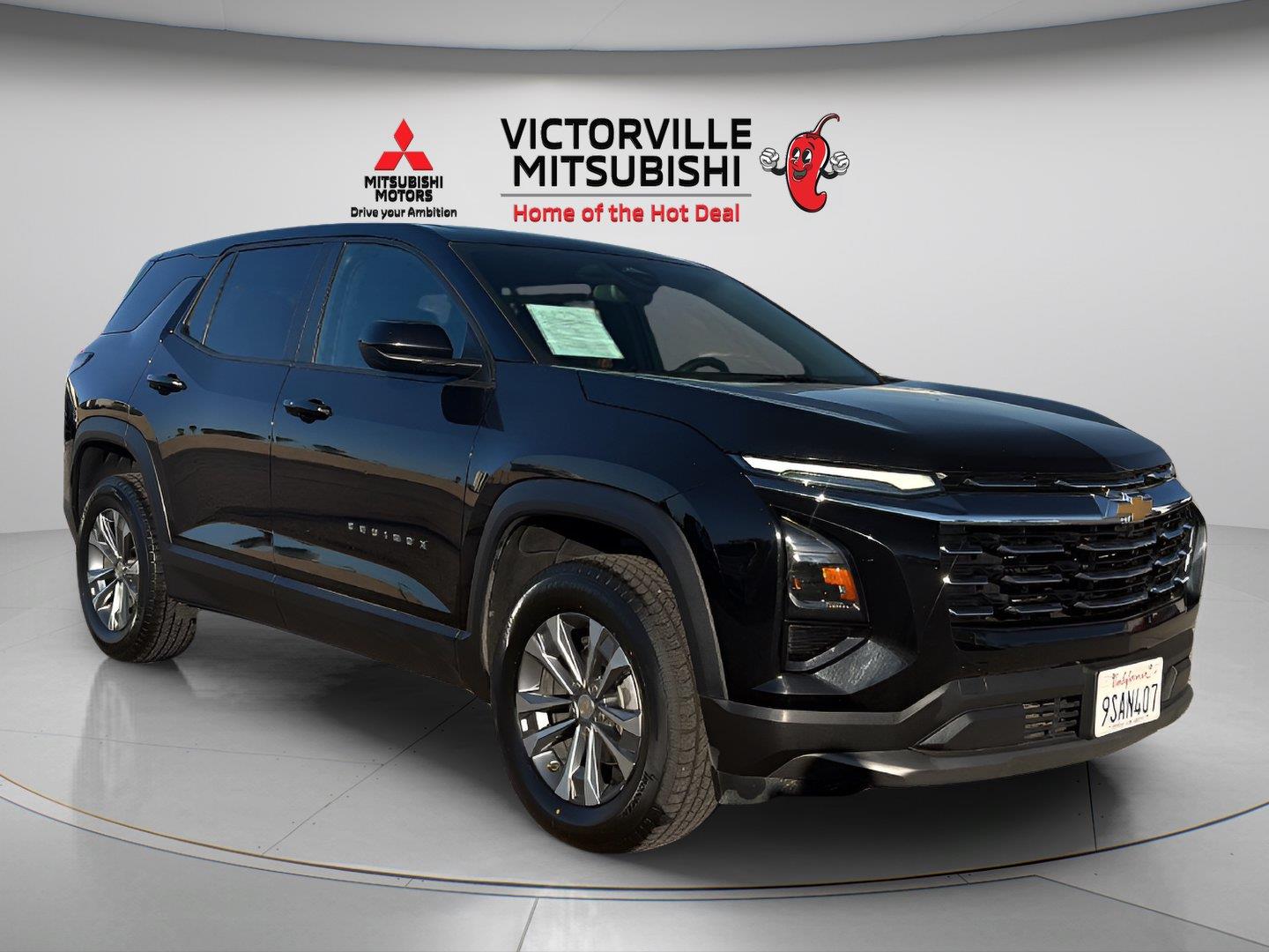 Mosaic Black Metallic 2025 Chevrolet Equinox SUV / Crossover Front-Wheel Drive Continuously Variable Transmission