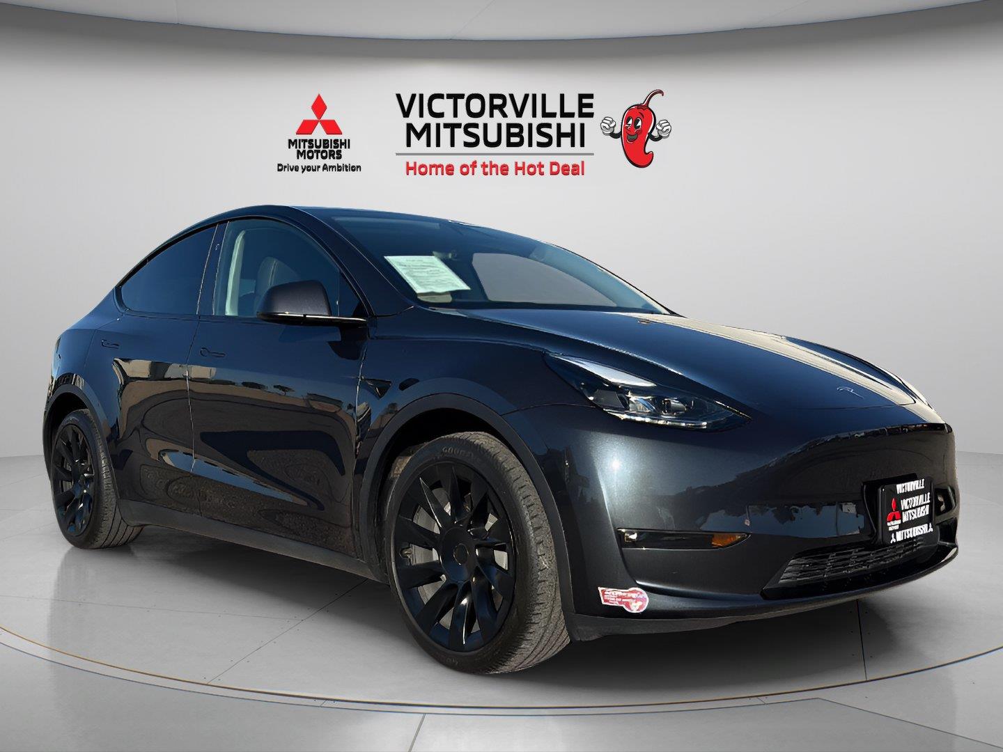 Solid Black 2024 Tesla Model Y SUV / Crossover All-Wheel Drive Automatic