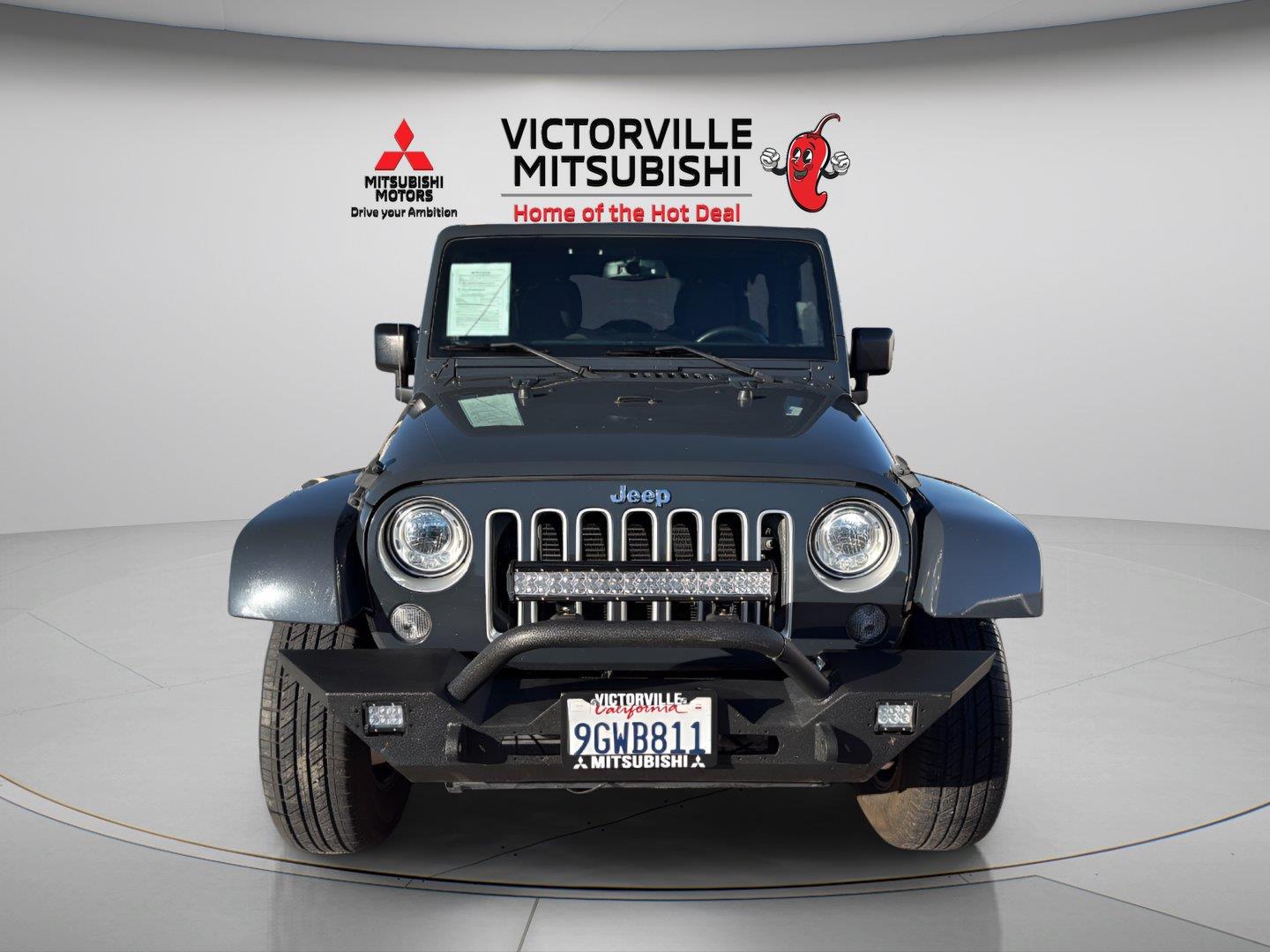 Rhino Clearcoat 2017 Jeep Wrangler SUV / Crossover Four-Wheel Drive 5-Speed Automatic