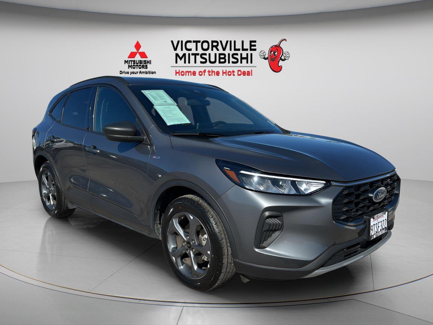 Carbonized Gray 2025 Ford Escape SUV / Crossover Front-Wheel Drive 8-Speed Automatic