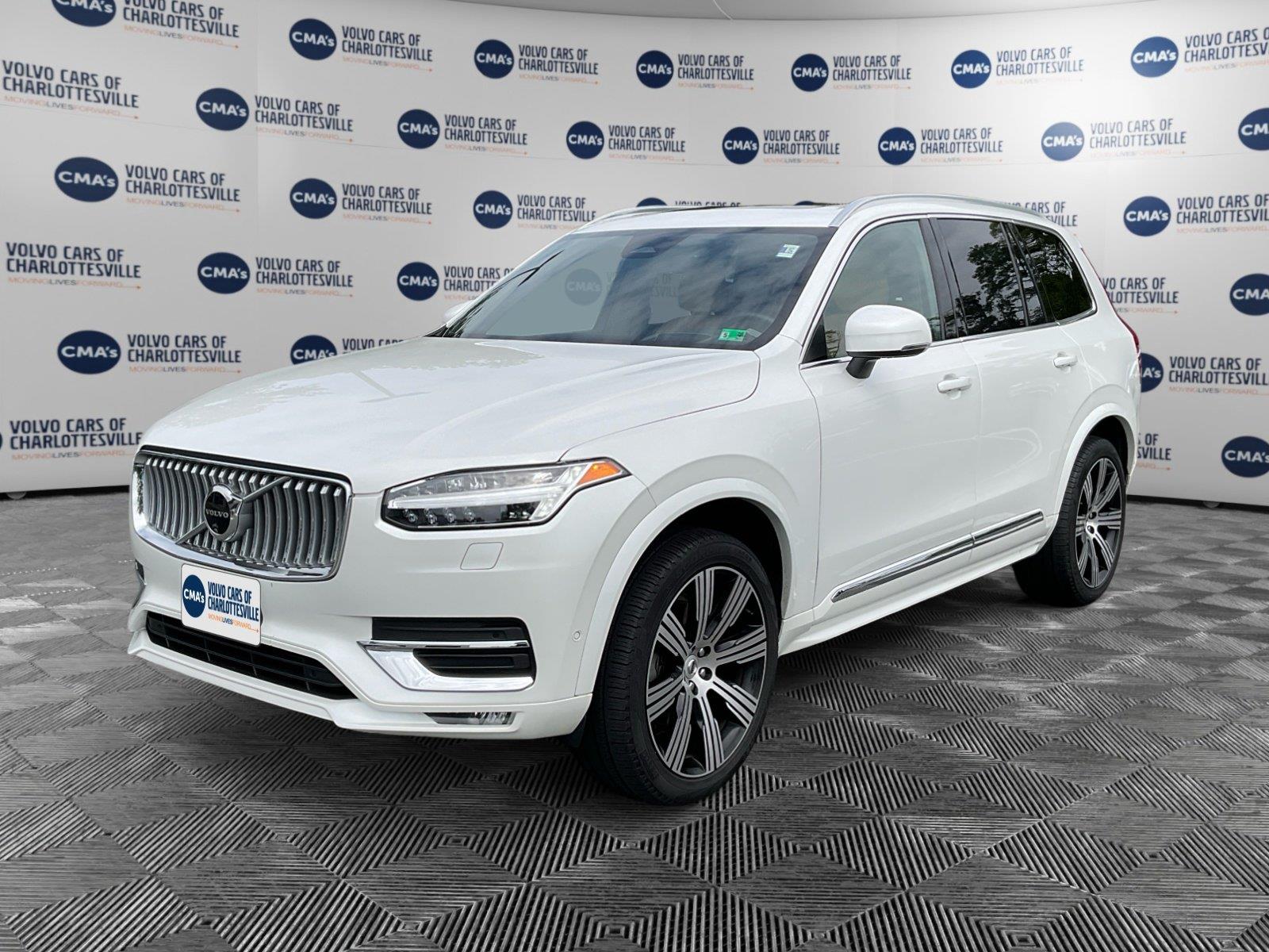 Crystal White Metallic 2024 Volvo XC90 SUV / Crossover All-Wheel Drive Automatic