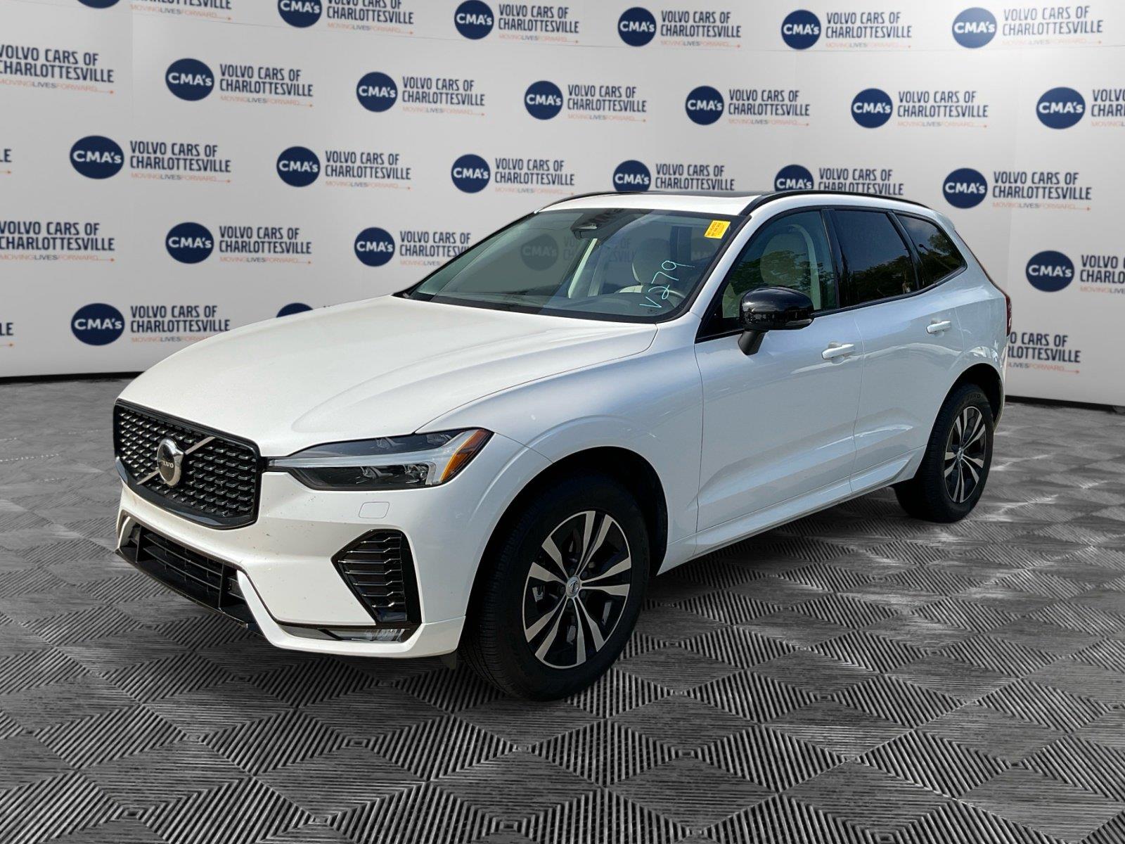 Crystal White Metallic 2025 Volvo XC60 SUV / Crossover All-Wheel Drive Automatic
