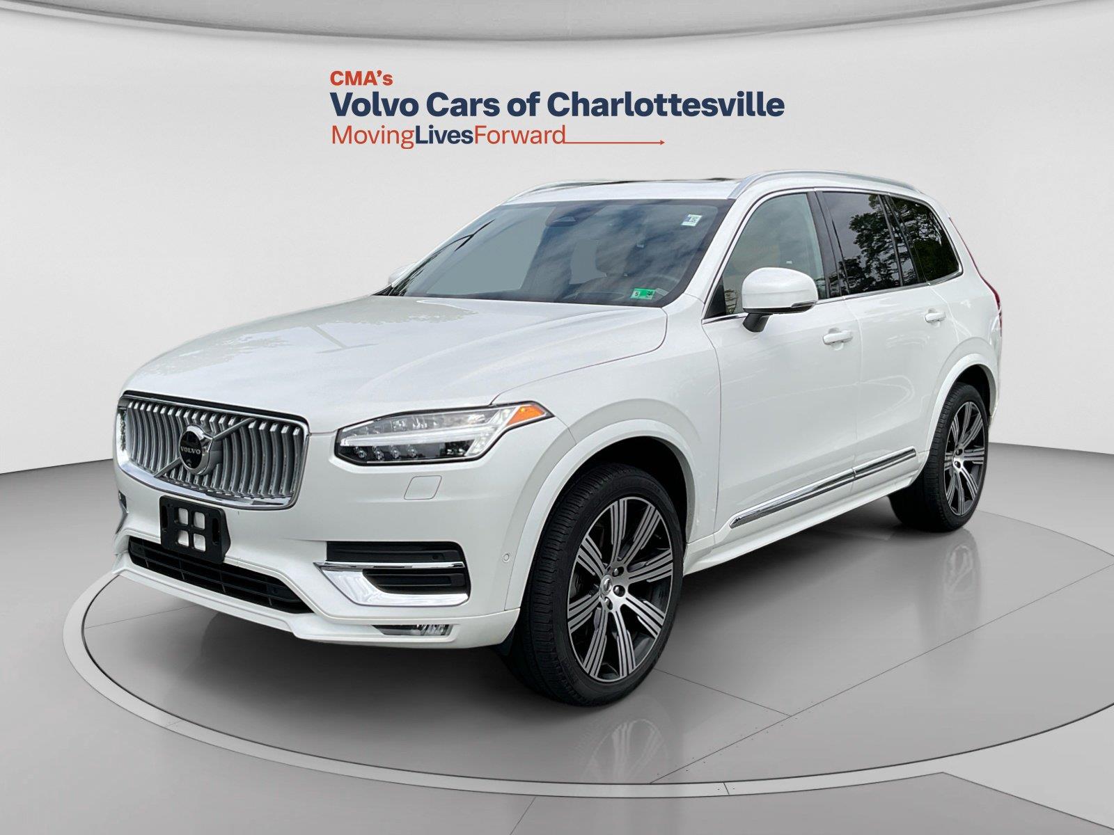 Crystal White Metallic 2024 Volvo XC90 SUV / Crossover All-Wheel Drive Automatic