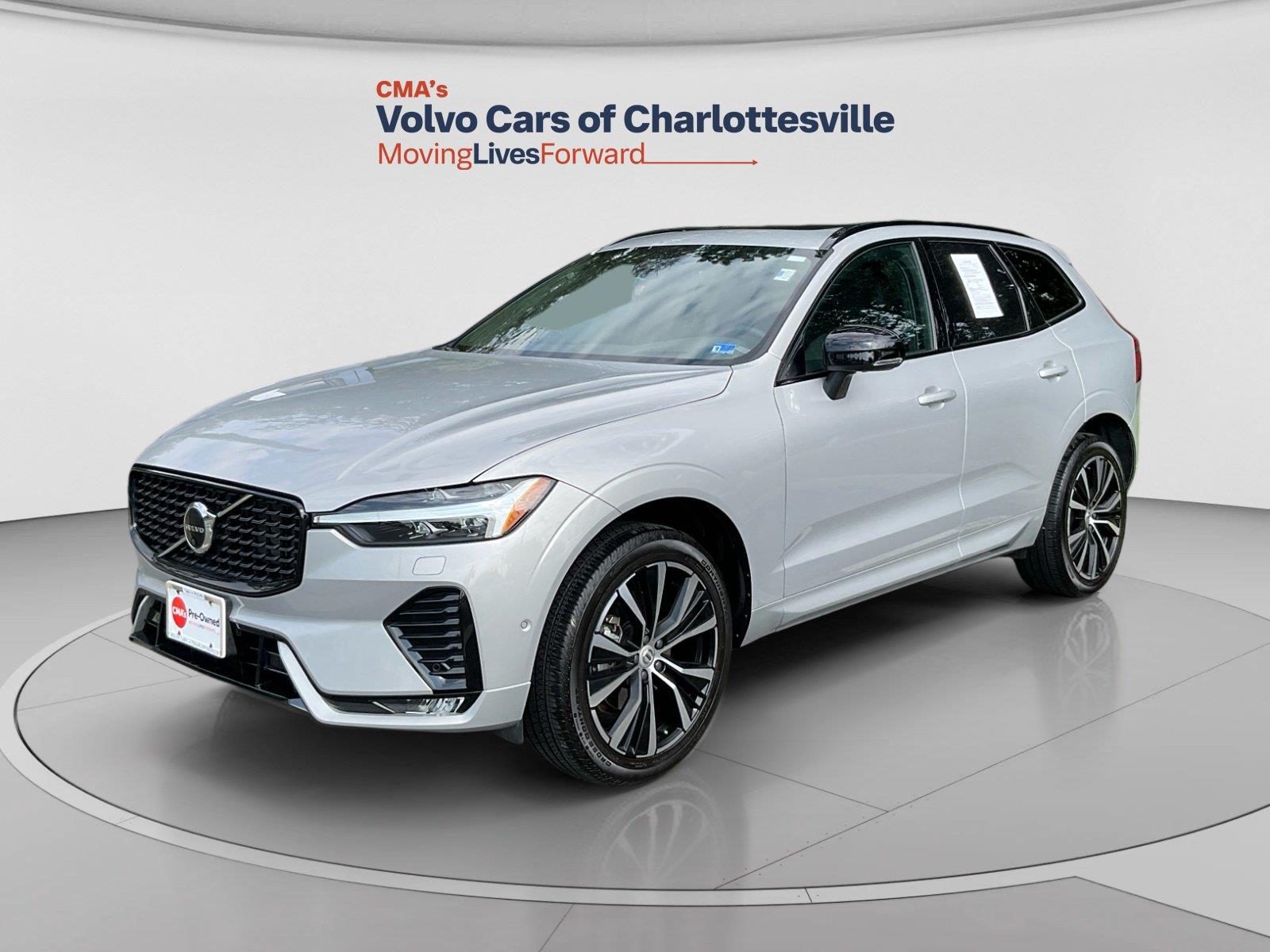 Silver Dawn Metallic 2023 Volvo XC60 SUV / Crossover All-Wheel Drive Automatic