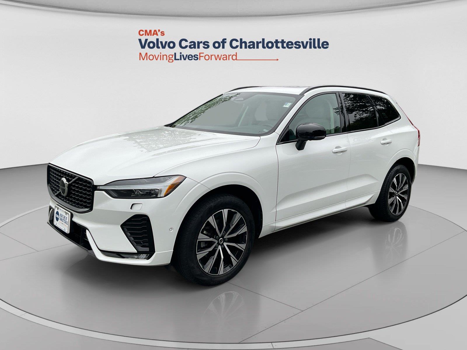 Crystal White Metallic 2024 Volvo XC60 SUV / Crossover All-Wheel Drive Automatic