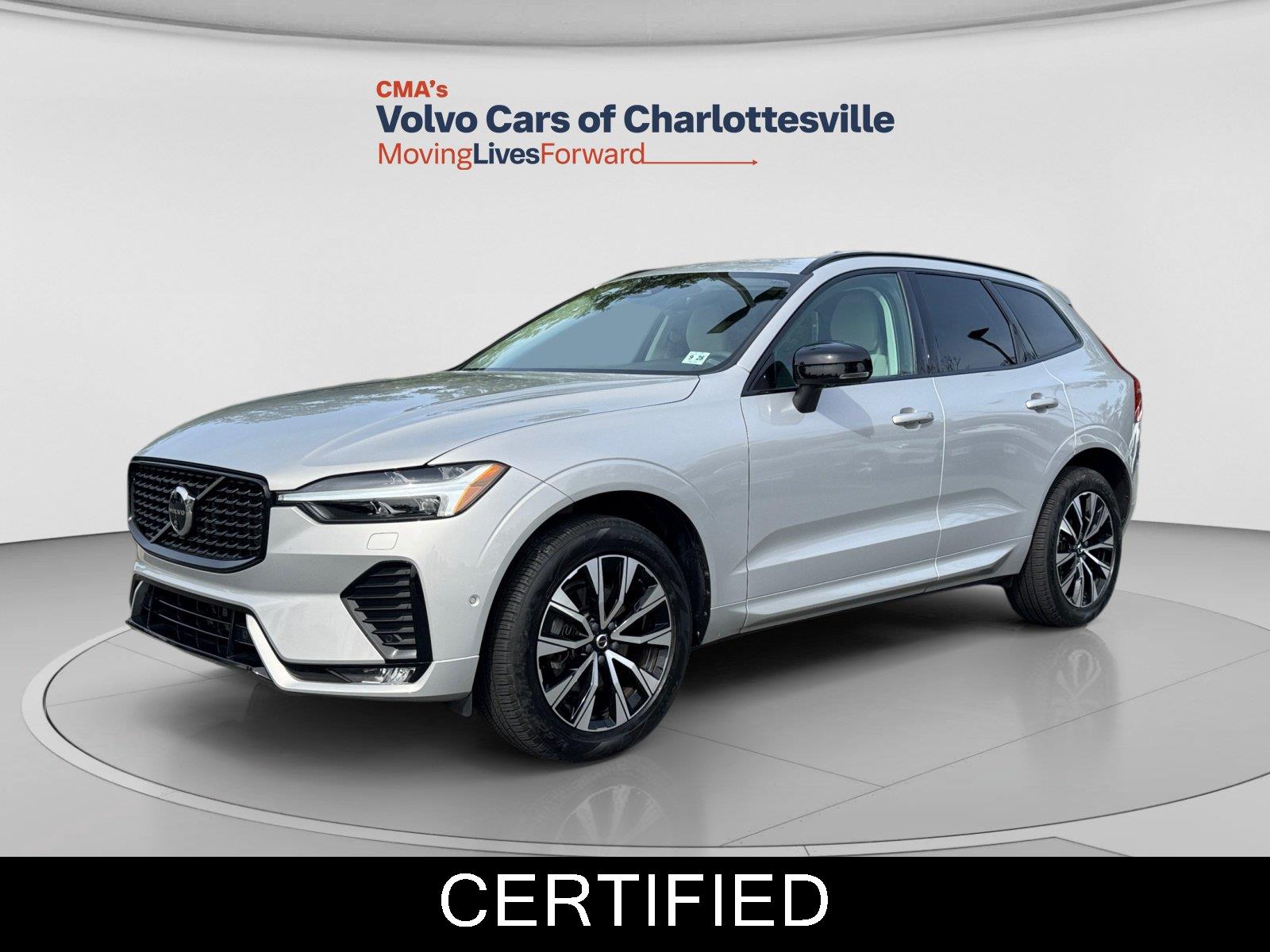 Silver Dawn Metallic 2024 Volvo XC60 SUV / Crossover All-Wheel Drive Automatic