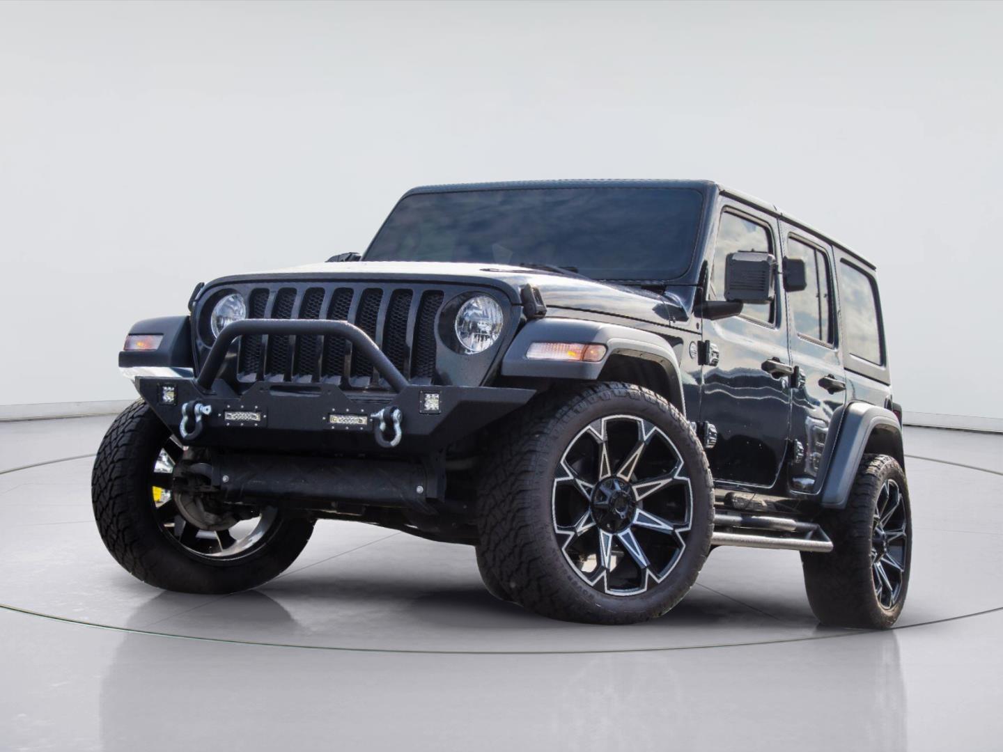 Black Clearcoat 2019 Jeep Wrangler SUV / Crossover Four-Wheel Drive 8-Speed Automatic